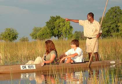 Botswana
Mokoro dans l'Okavango