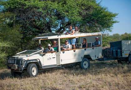 safari bivouac au Botswana