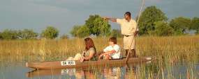 Botswana
Mokoro dans l’Okavango