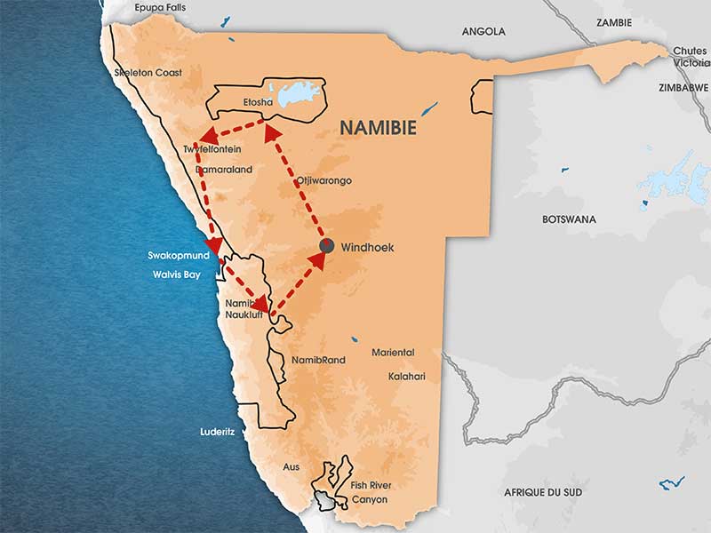 Premier Vol En Namibie - Flying Safari - Namibie - Safaris à La Carte