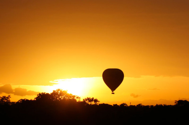 Kenya - Survol en montgolfière au Masai Mara