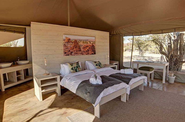 Namibie - Damaraland - Malansrus Tented Camp