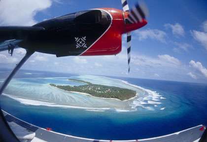 Survol des Maldives en Hydravion