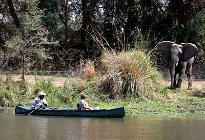 safari en canoe