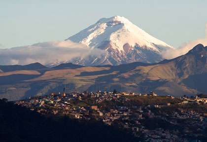Quito et le Cotopaxi