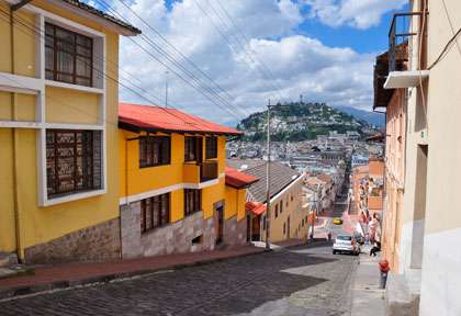 Quartier du vieux Quito