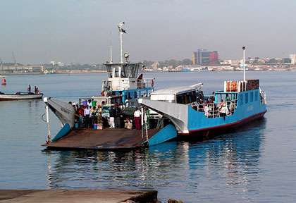 le port de Dar es Salam