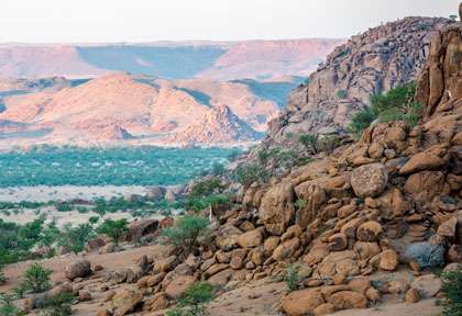paysage du Damaraland