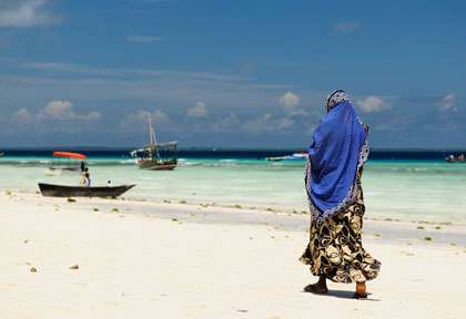 plage de Zanzibar
