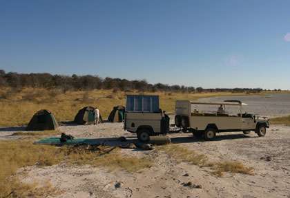 bivouac en site privatif