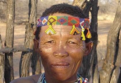 peuple San du kalahari