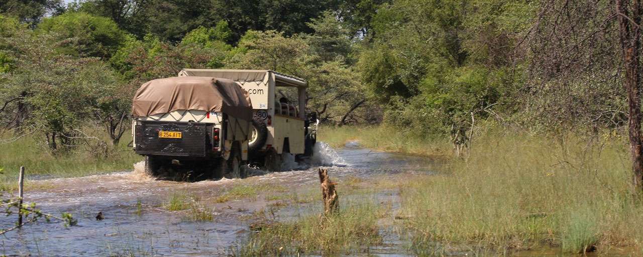 Botswana-Zambie - départ en expédition
