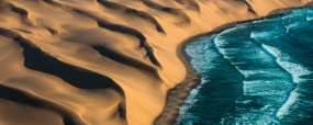 Skeleton Coast - Vue aérienne ©shutterstock, Babenko