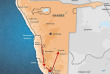 Namibie - Carte extension Fish River Canyon