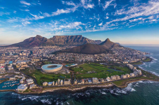 Afrique du Sud - Cape Town - Survol en Hélicoptère ©Cape Town helicopters