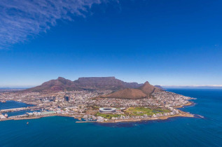 Afrique du Sud - Cape Town - Survol en Hélicoptère ©Cape Town helicopters