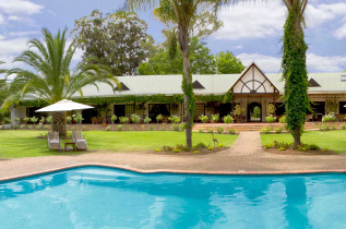 Afrique du Sud - Oudtshoorn - Hlangana Lodge - Piscine