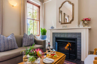 Afrique du Sud - Route des vins - Stellenbosch - Bonne esperance Boutique Guest House - Salon