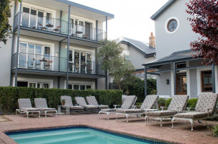 Afrique du Sud - Route des vins - Stellenbosch - Bonne esperance Boutique Guest House - Piscine