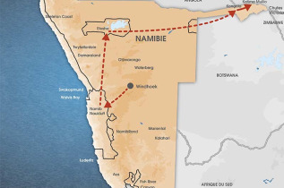 Namibie - Circuit Privatif Du désert à la bande de Caprivi en avion