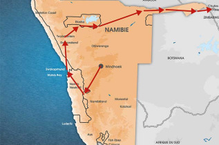 Namibie - Circuit regroupé francophone Visions Australes de Windhoek à Victoria Falls