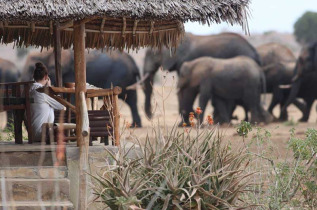 Kenya - Parc national Tsavo East - Satao Camp