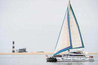 Namibie - Walvis Bay - Croisière en Catamaran au coucher du soleil