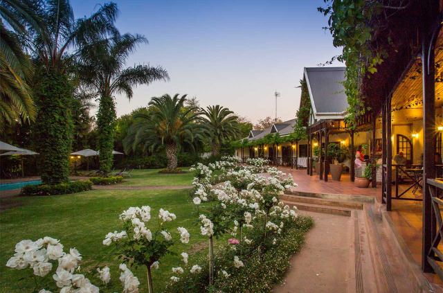 Afrique du Sud - Oudtshoorn - Hlangana Lodge - Jardins