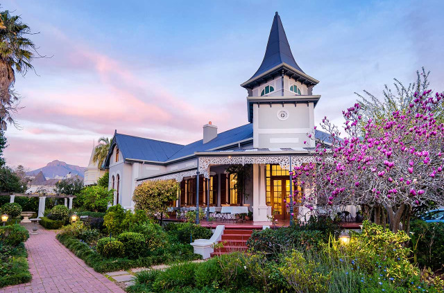 Afrique du Sud - Route des vins - Stellenbosch - Bonne esperance Boutique Guest House - Entrée