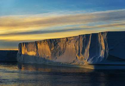 Iceberg en Antarctique ©Ponant